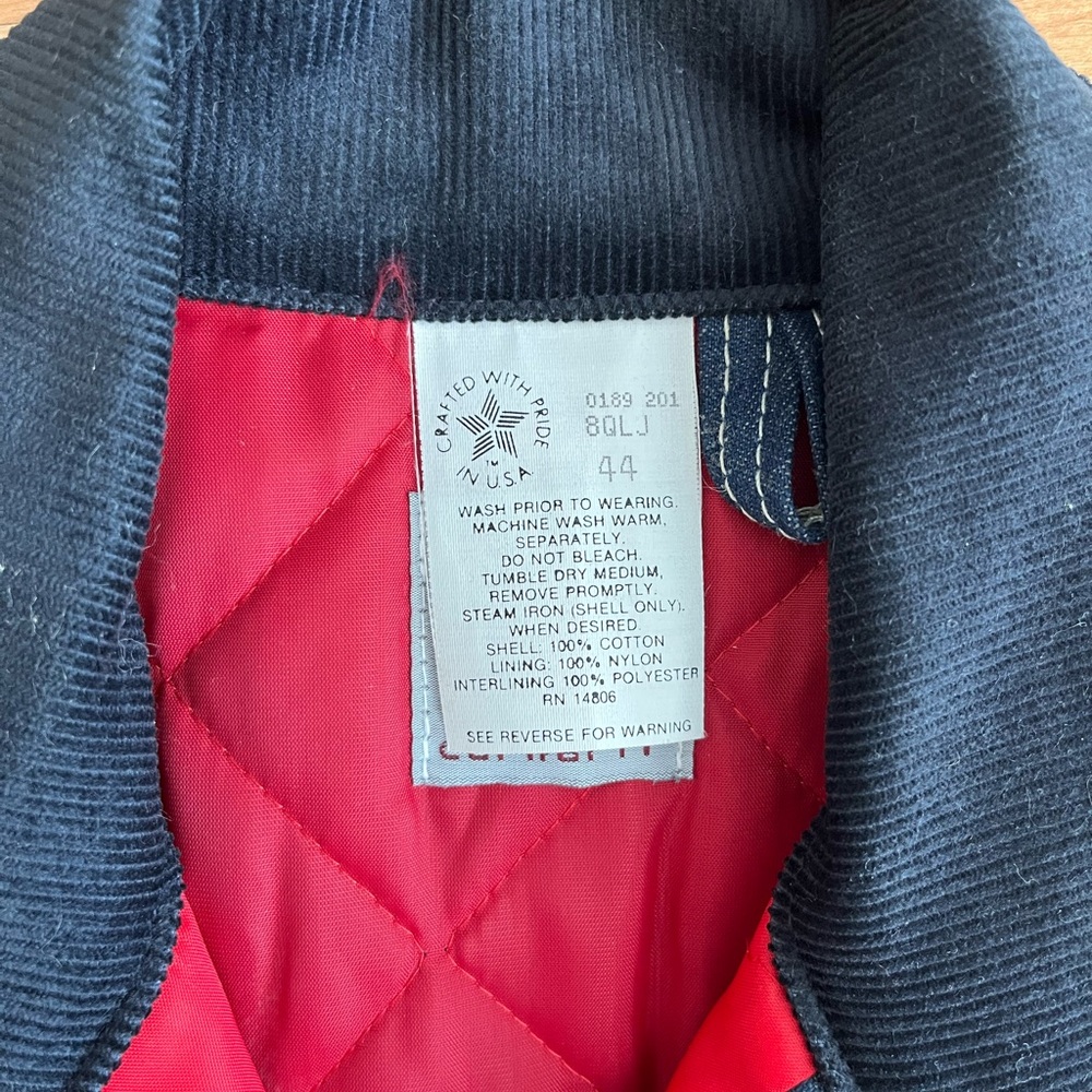 Carhartt Vintage Centennial Anniversary Detroit Jacket with some original tags - Picture 5 of 8